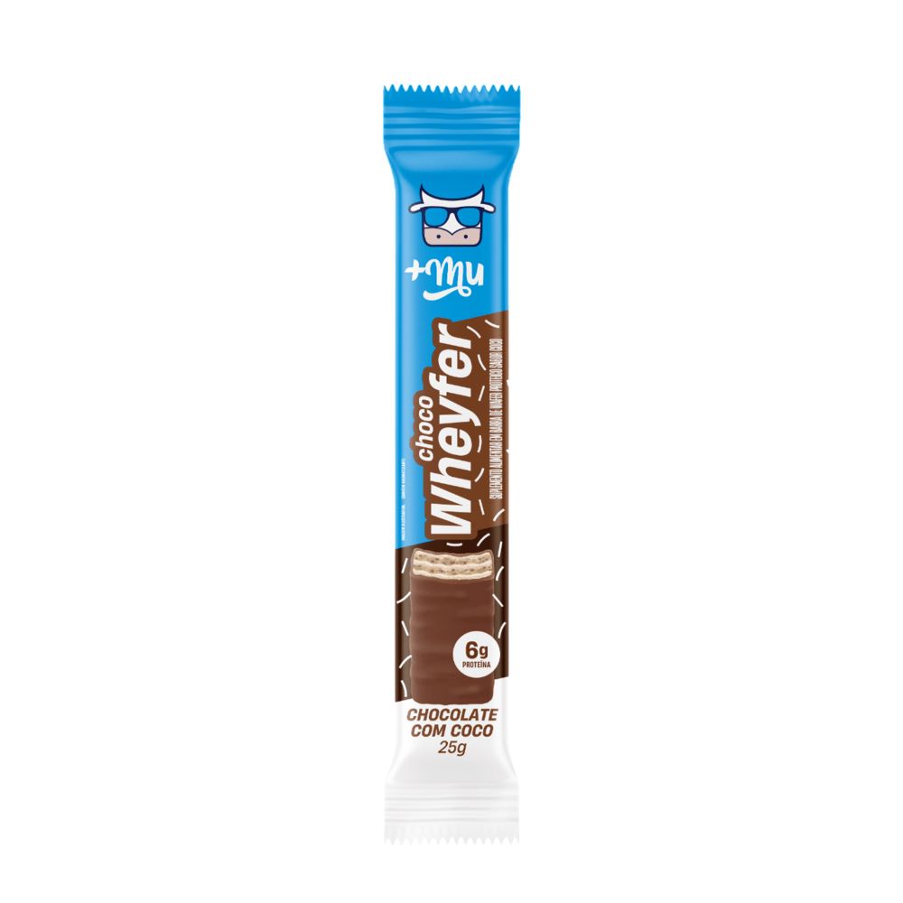 CHOCO WHEYFER CHOC C COCO MAIS MU 25G | Hortifruti